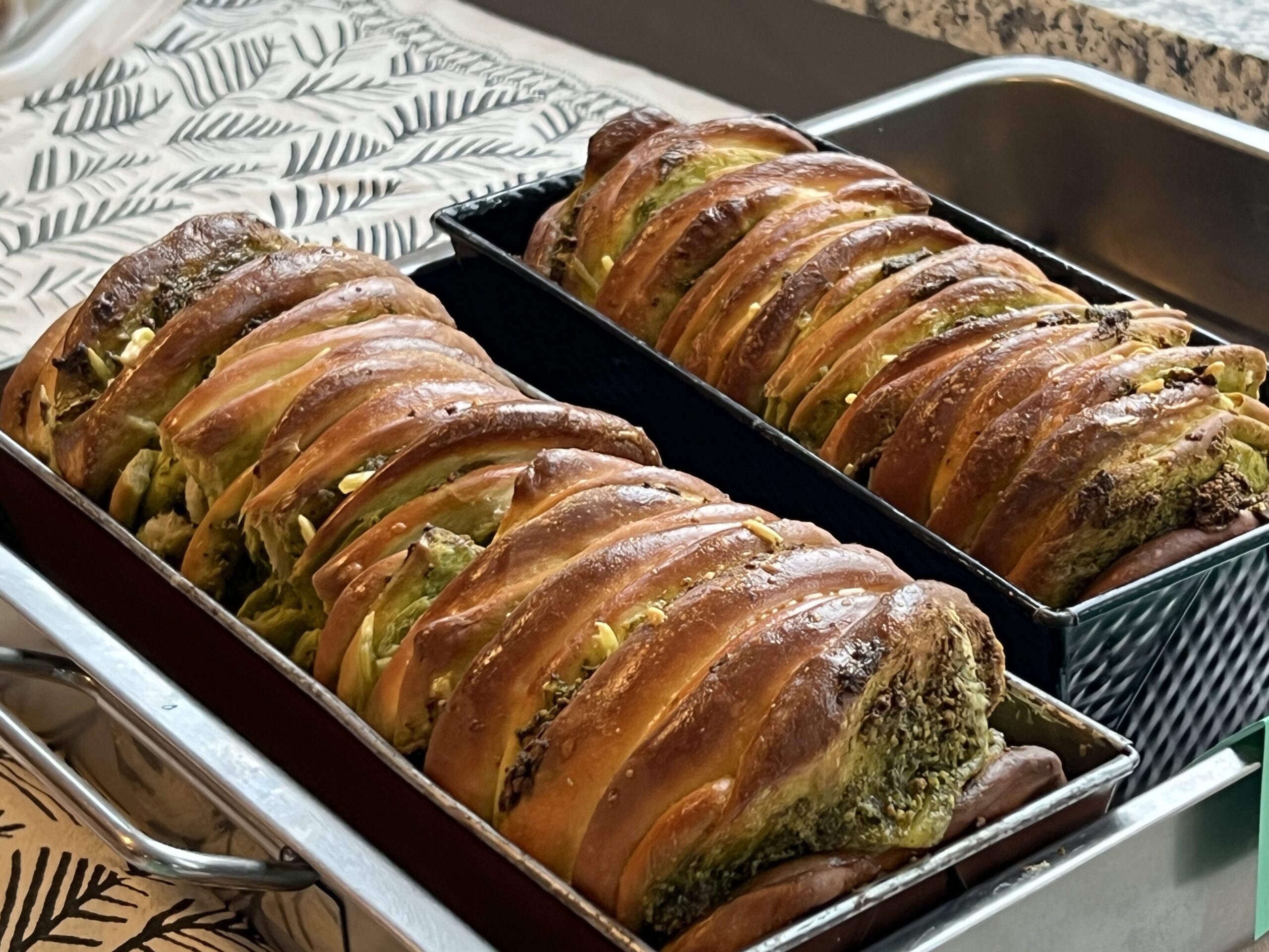 Bärlauch Abreißbrot